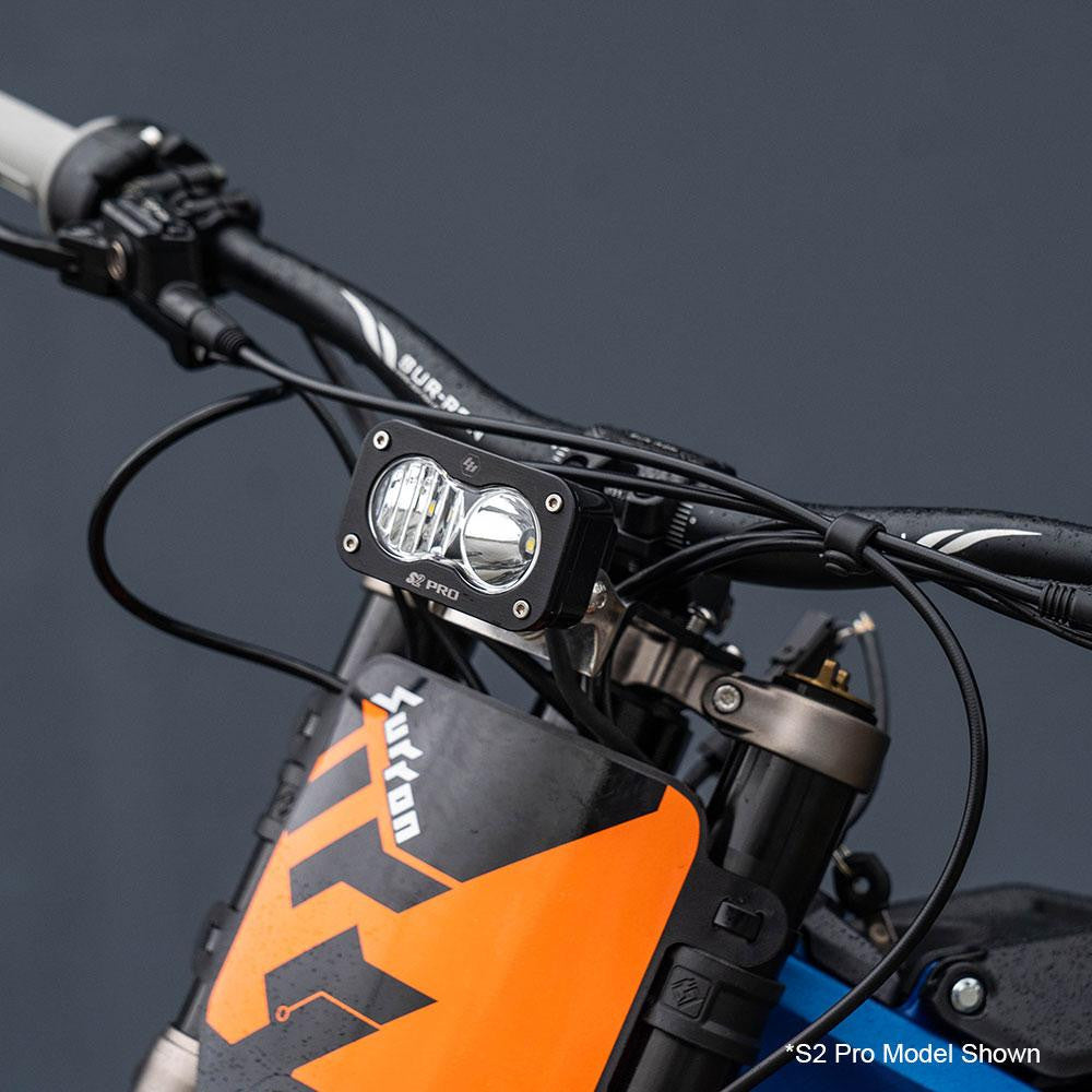 Baja Designs S2 Sport Headlight Kit installed angle